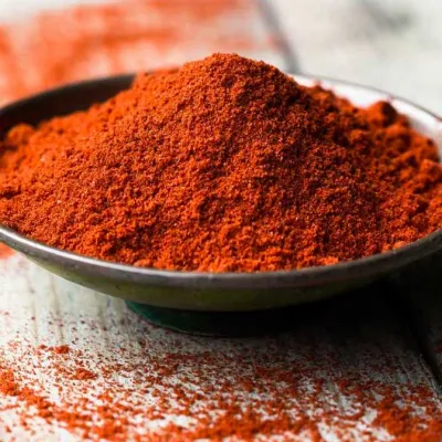 Bir kase paprika biber