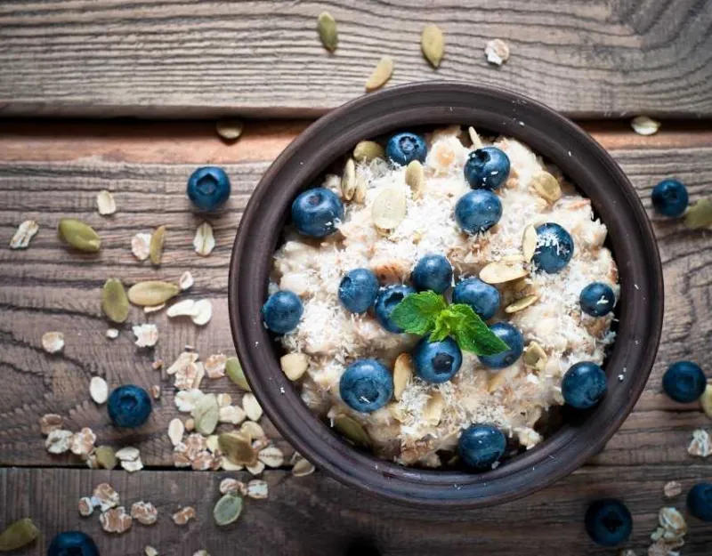 Blueberries Oatmeal