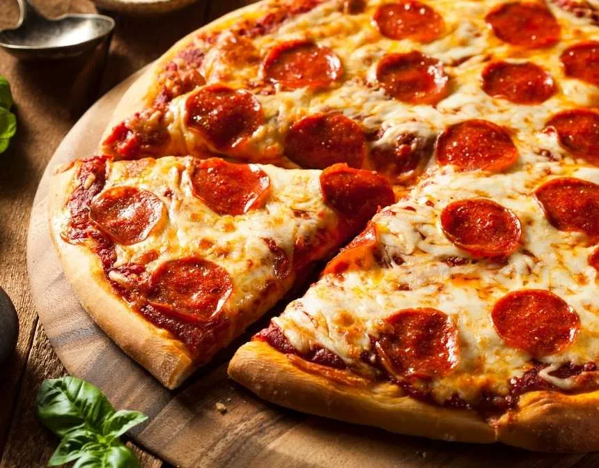 Pepperoni pizza