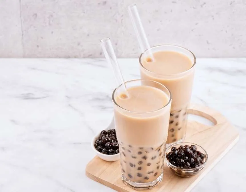 2 tane bubble tea