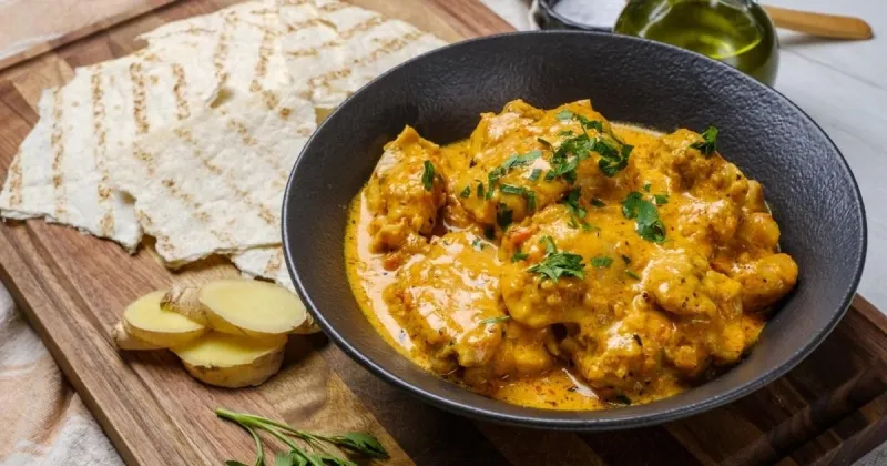 Creamy butter chicken