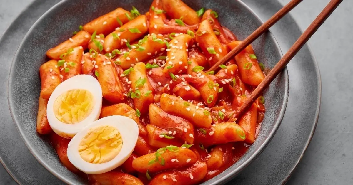 Tteokbokki Pirinç Patlağı