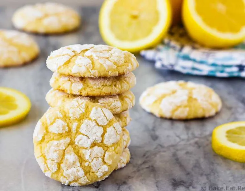 Limonlu kurabiyeler