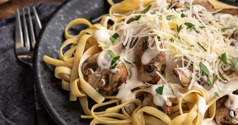 Mushroom pasta