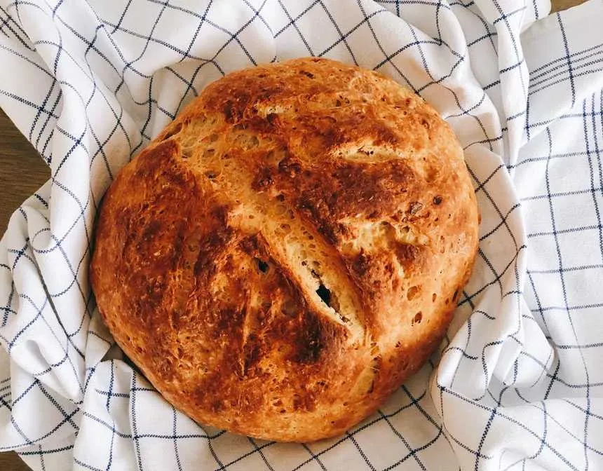 sourdough bread on the cover