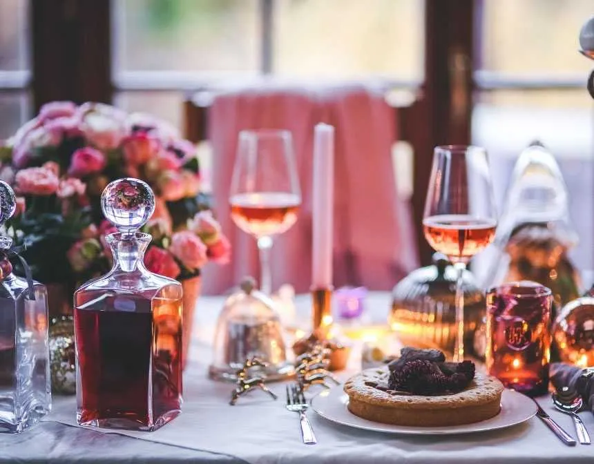 Romantic dinner