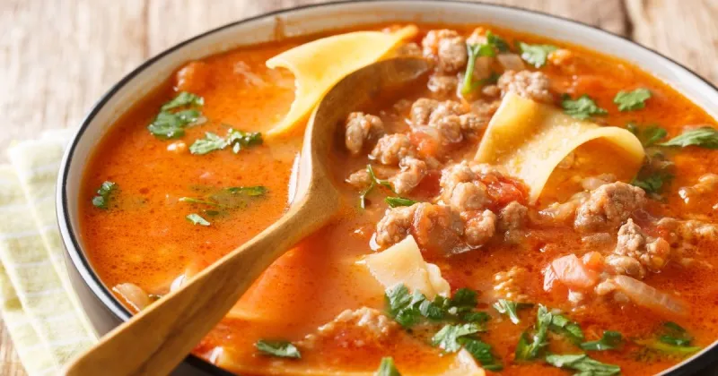 Lasagna Soup
