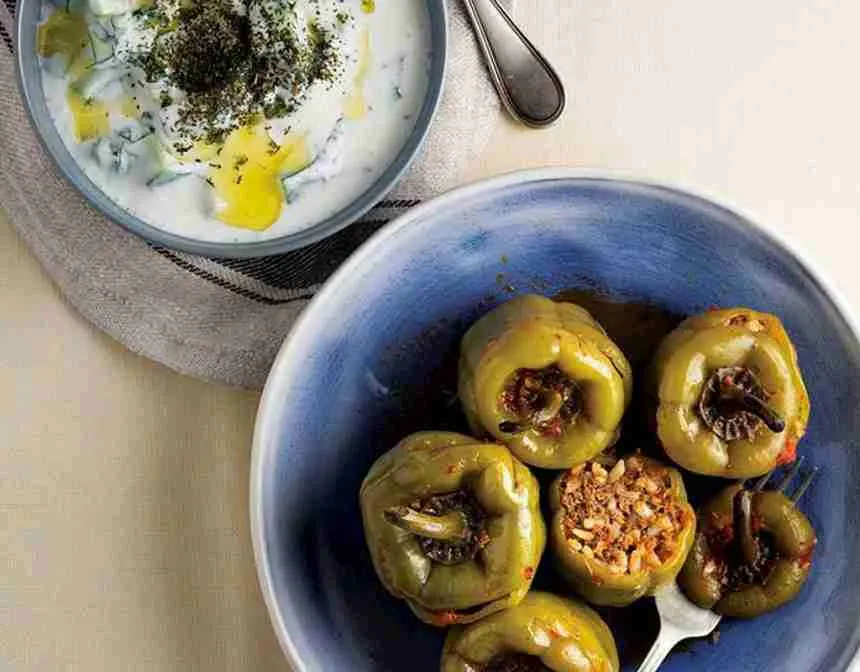 Stuffed Bell Peppers with Meat