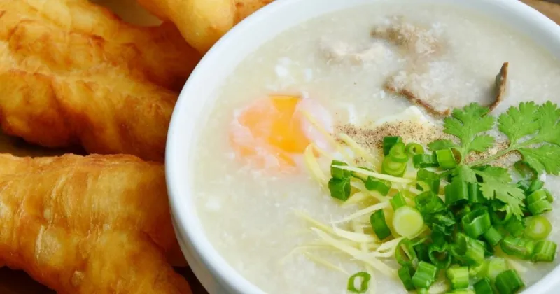 Congee Pirinç Lapası