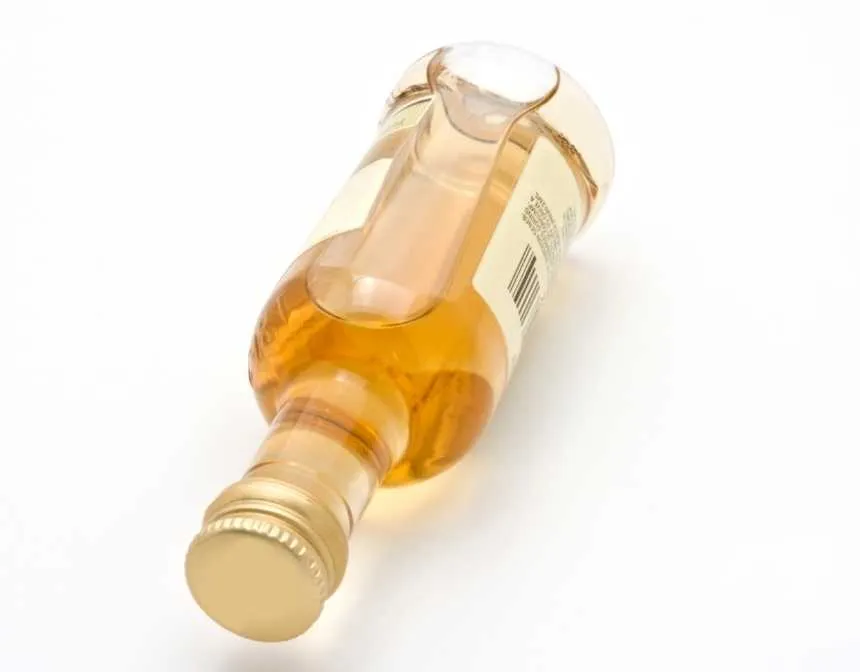 a bottle of rum essence