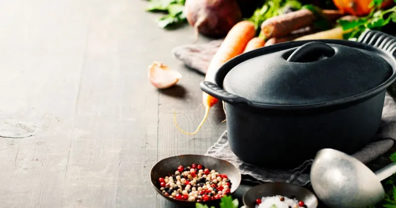 Cast-Iron Pot