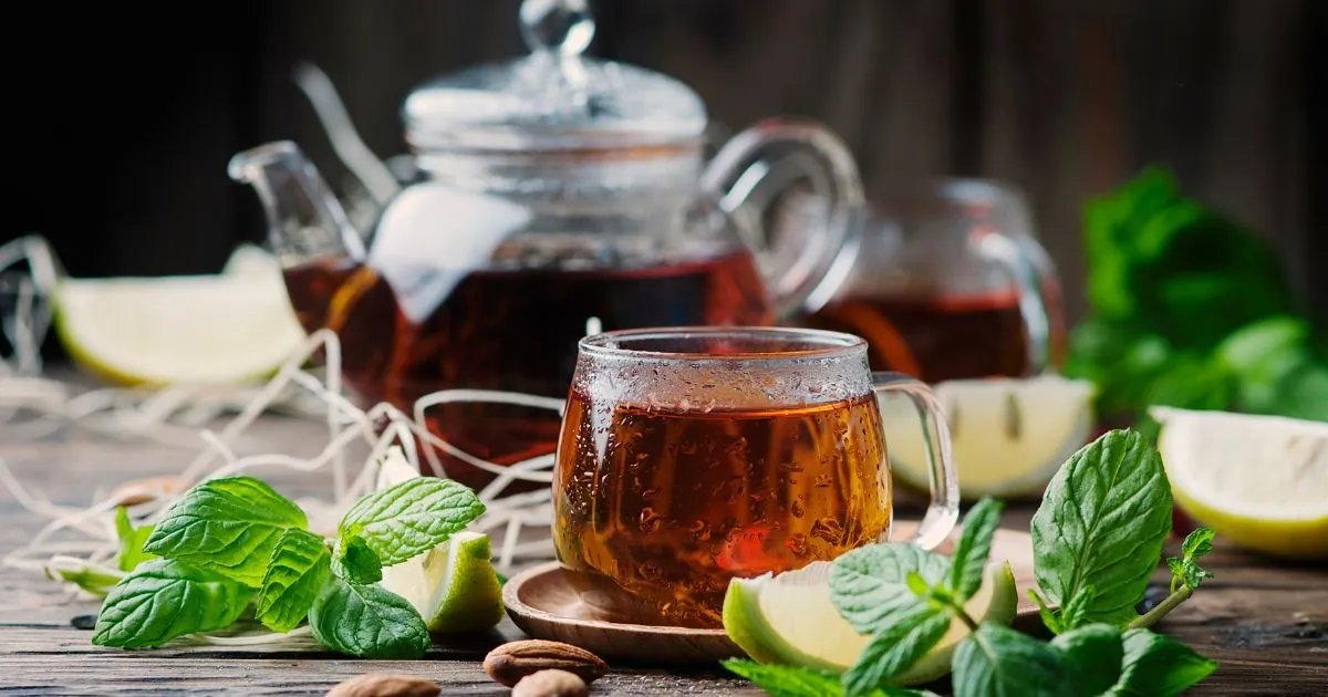Black Tea and Teapot