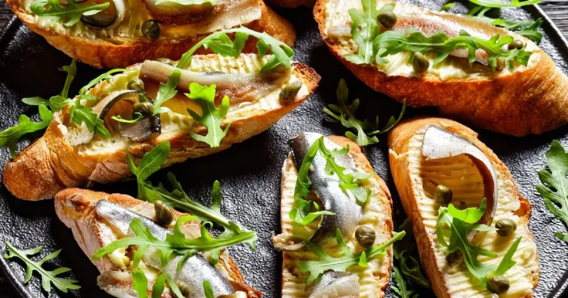 Bruschette Anchovy