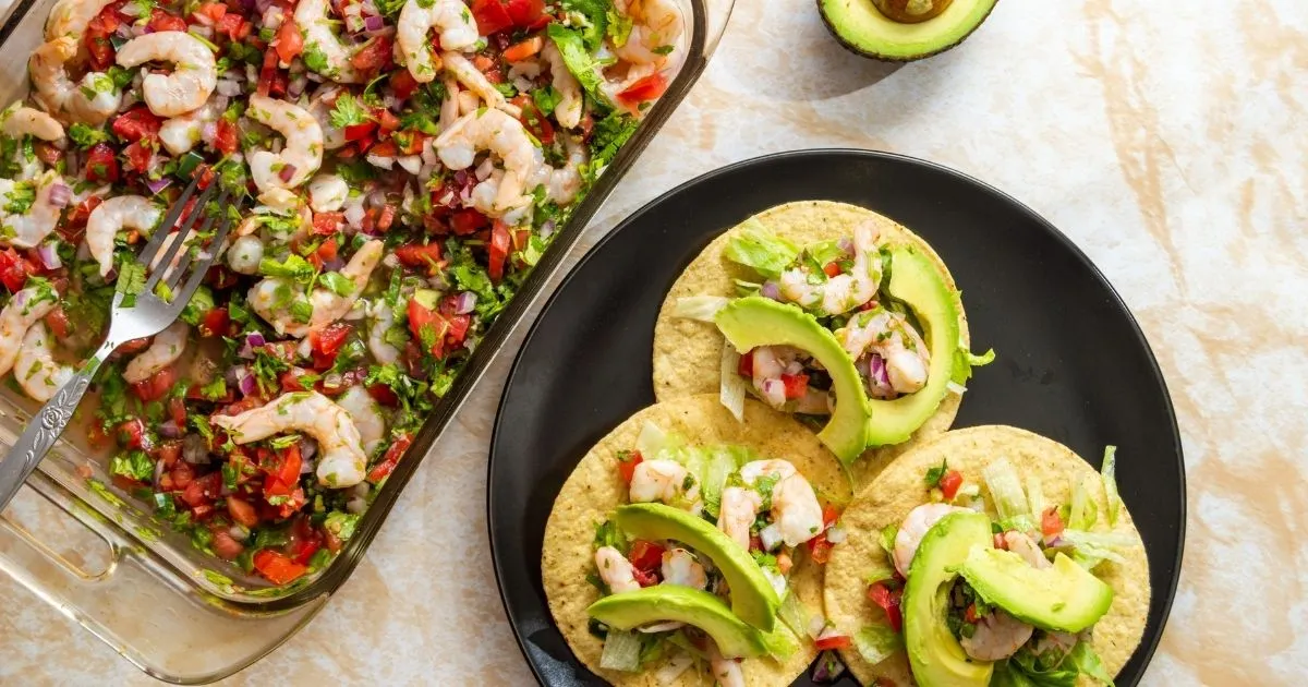Tostada ve Ceviche