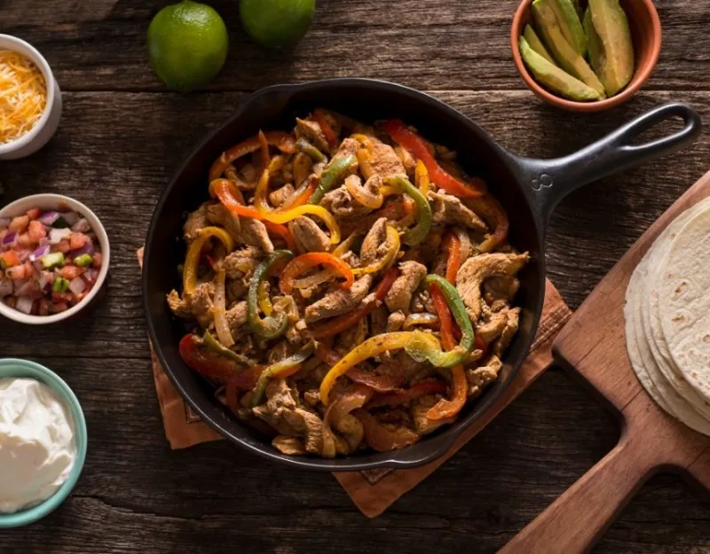 Chicken Fajita in a Pan