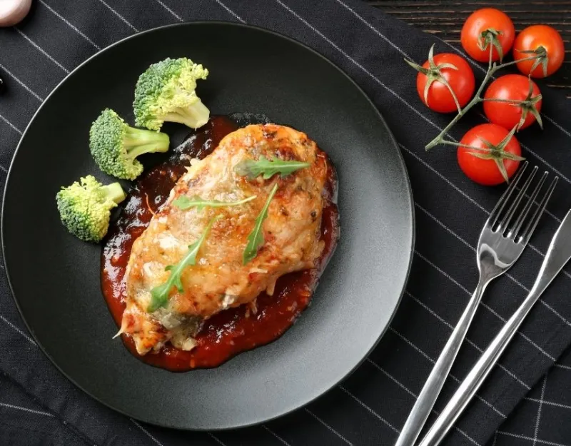Chicken Parmesan with Marinara Sauce