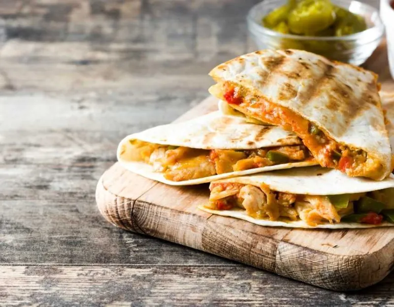 Easy Chicken Quesadillas