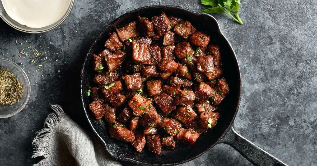 Garlic Butter Steak Bites