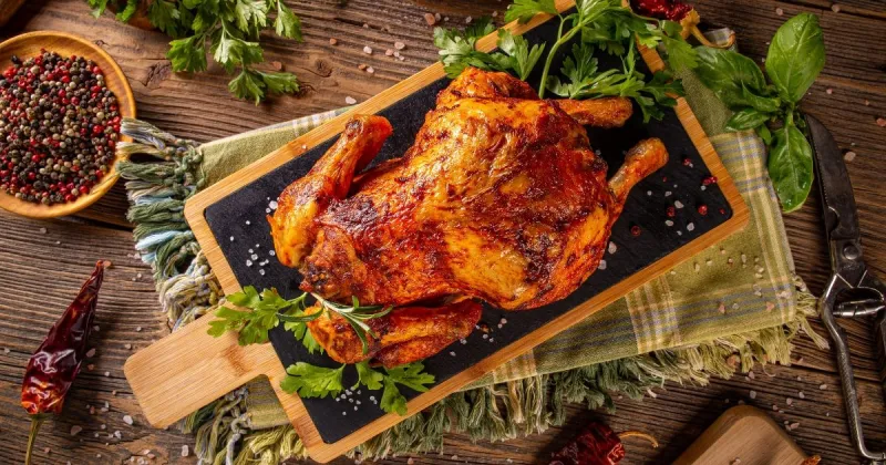Homemade Rotisserie Chicken