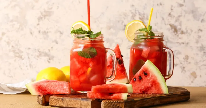 Homemade Watermelon Juice