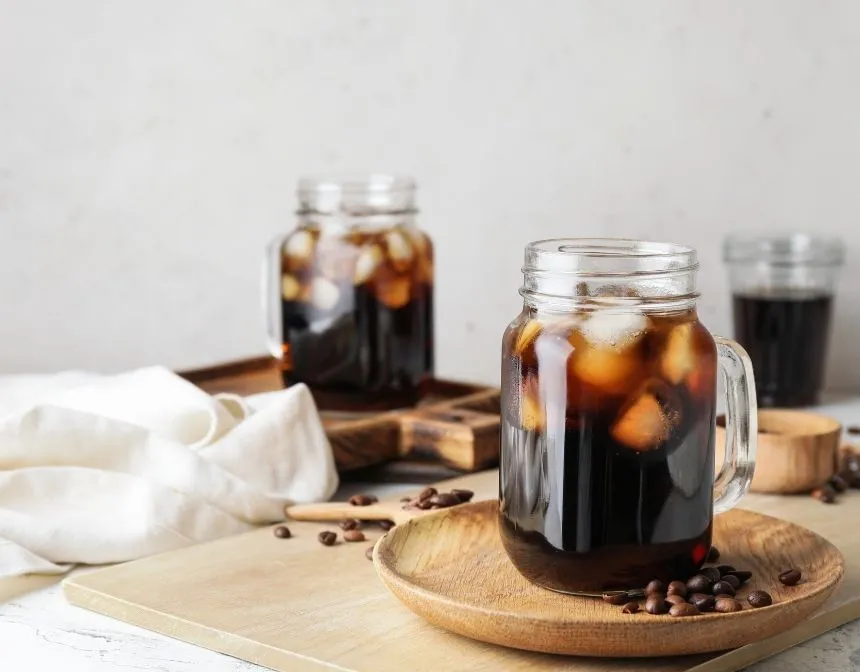 Jars of Cold Brew Coffee