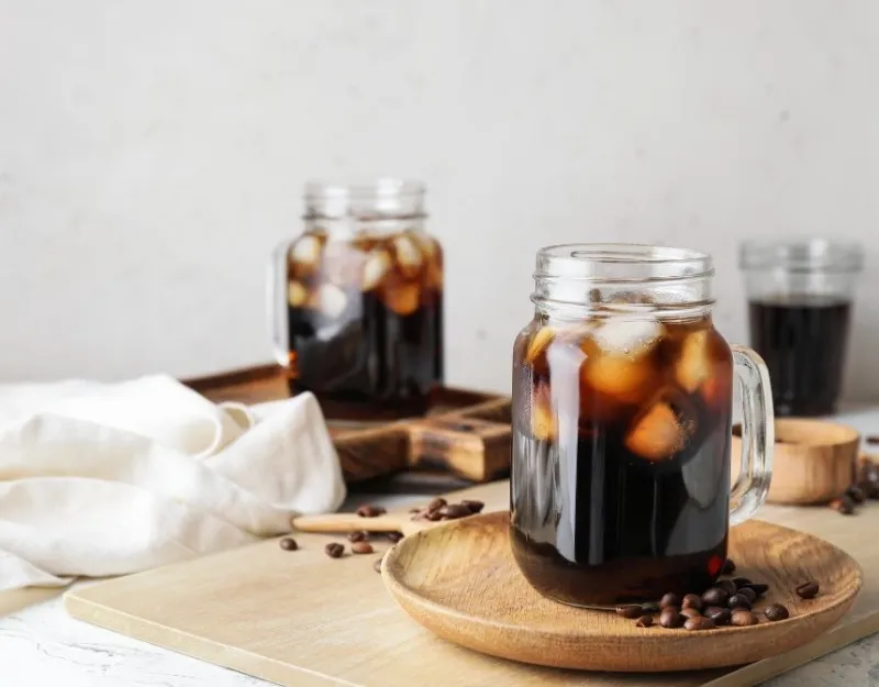 Jars of Cold Brew Coffee