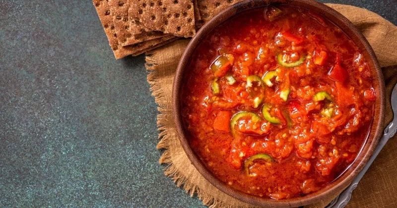 Matbucha Tomato Salad