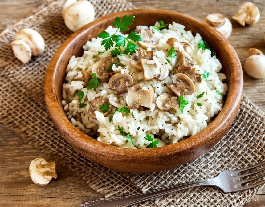 Mantarlı Risotto