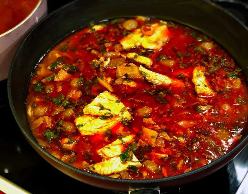 Branzino Fish Soup