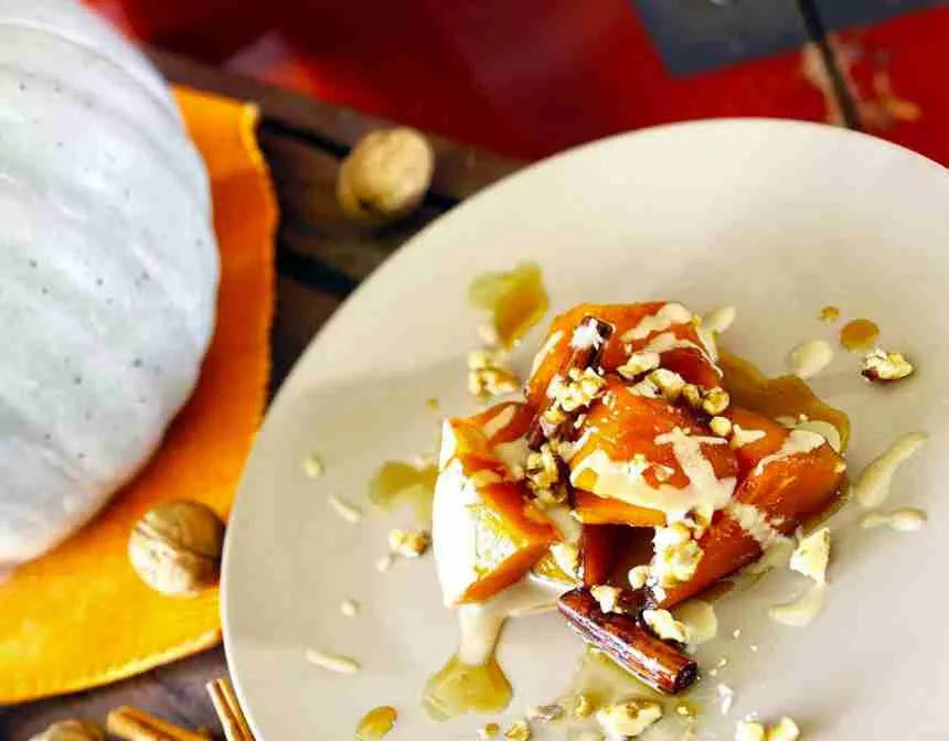 Pumpkin Dessert with Biscuits