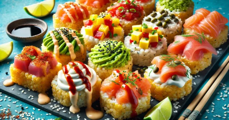 Rice Sushi Bites