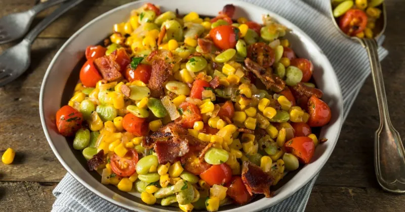 Succotash with Lima Beans
