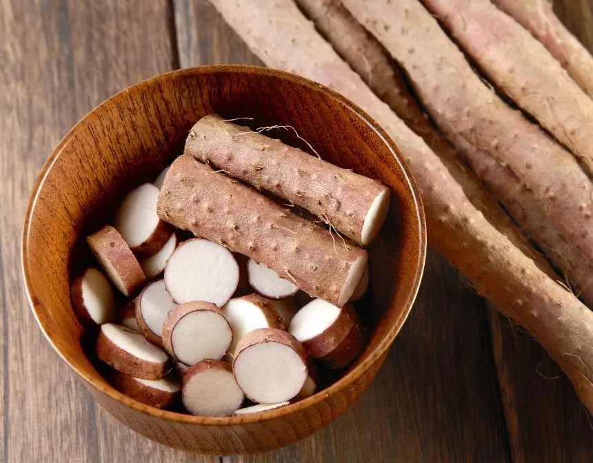 yams in a bowl