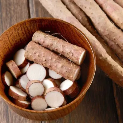 yams in a bowl