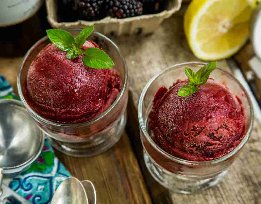 Blackberry Sorbet