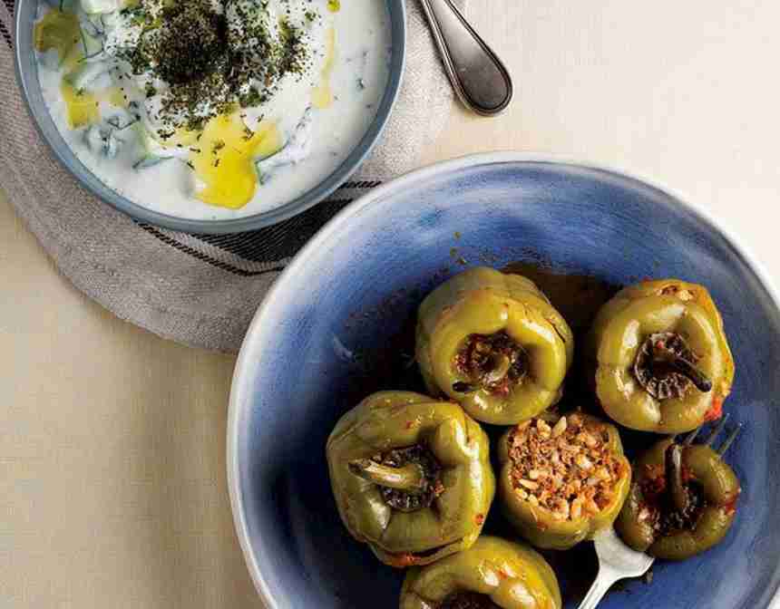 Stuffed Bell Peppers with Meat
