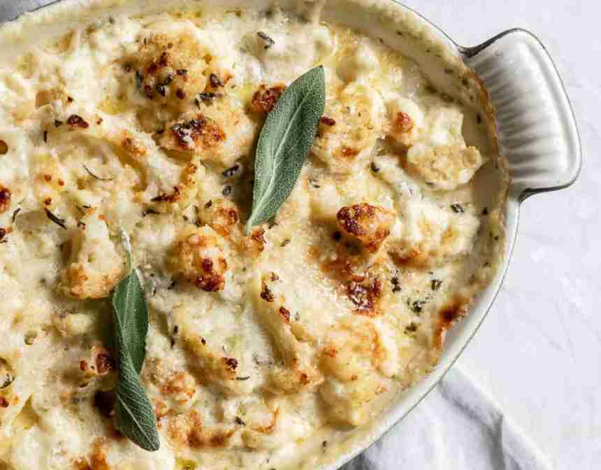 Oven Baked Cauliflower
