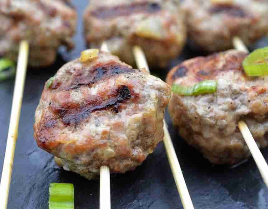 Grilled Meatballs