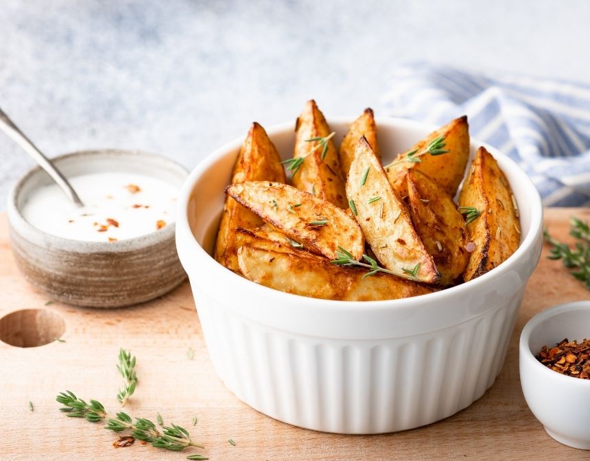 Baked Potato Wedges