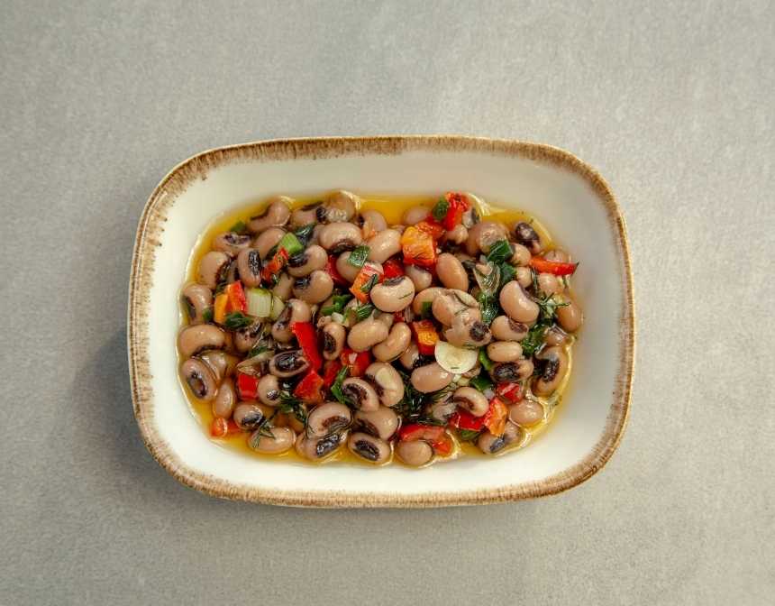 Black Eyed Bean Salad