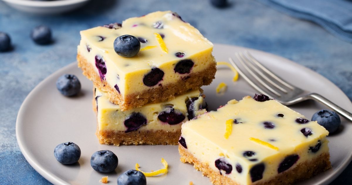 Blueberry Cheesecake Bars