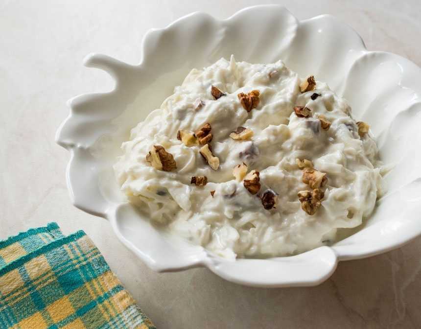 Celery Salad with Yogurt