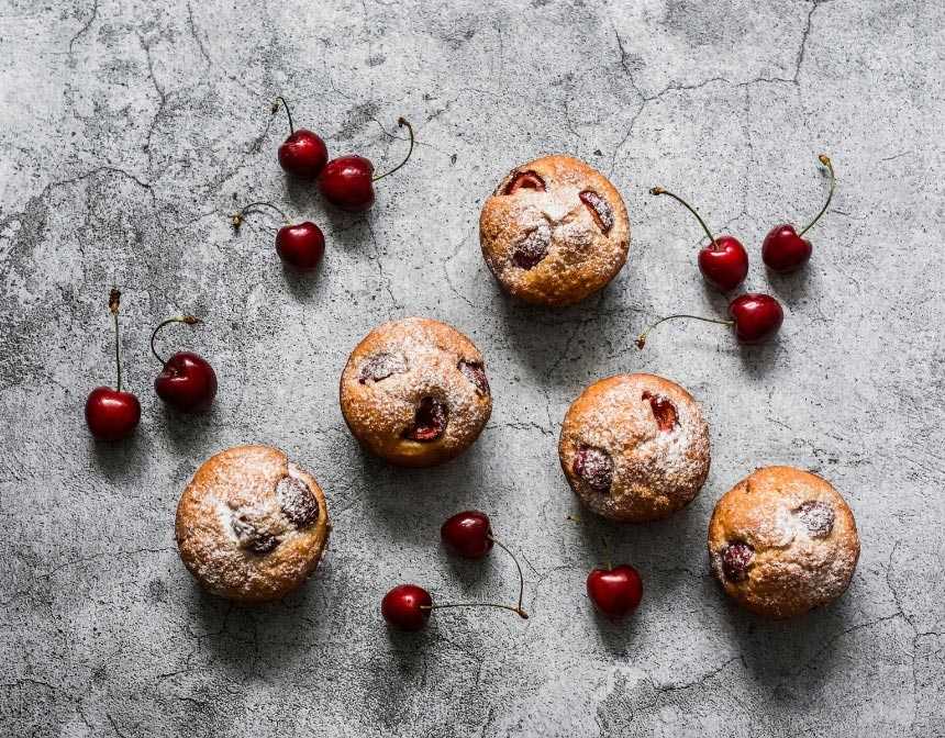 Cherry Mini Cakes
