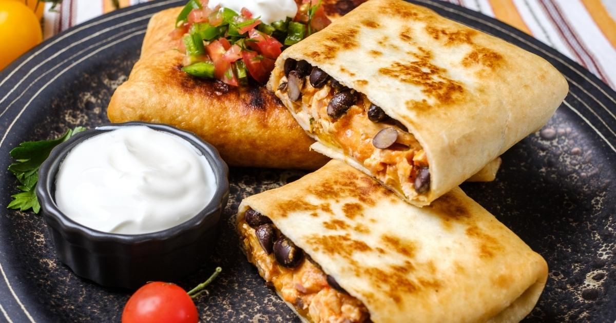 Chicken Chimichangas