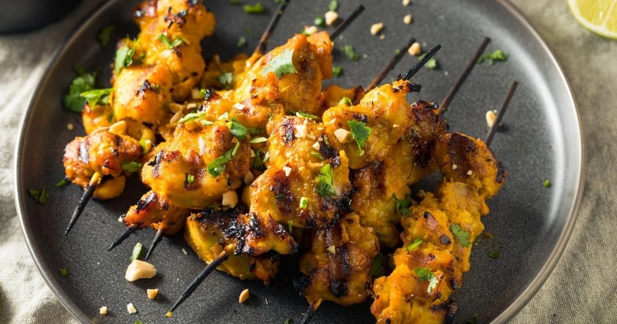Chicken Satay Skewers
