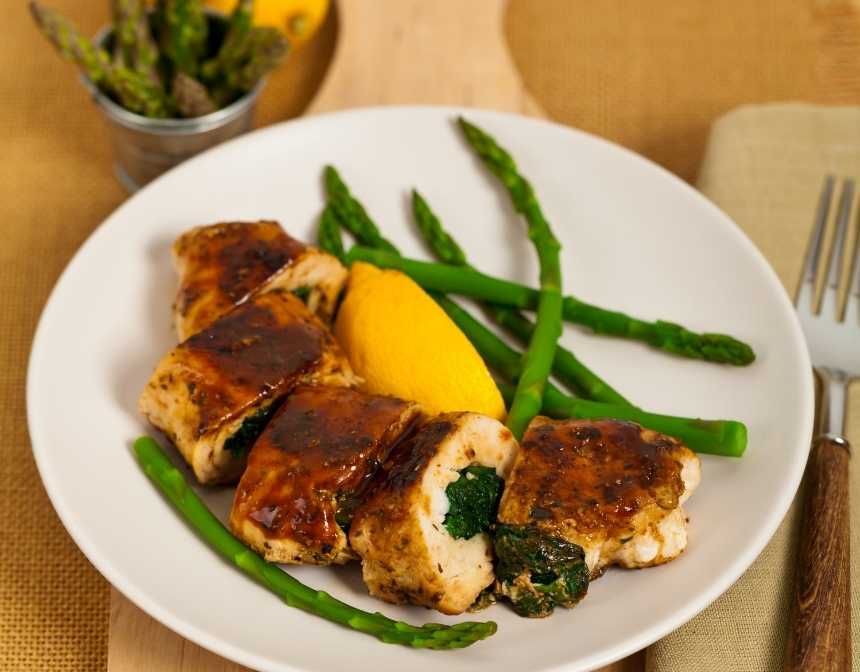 Chicken Spinach Wrap