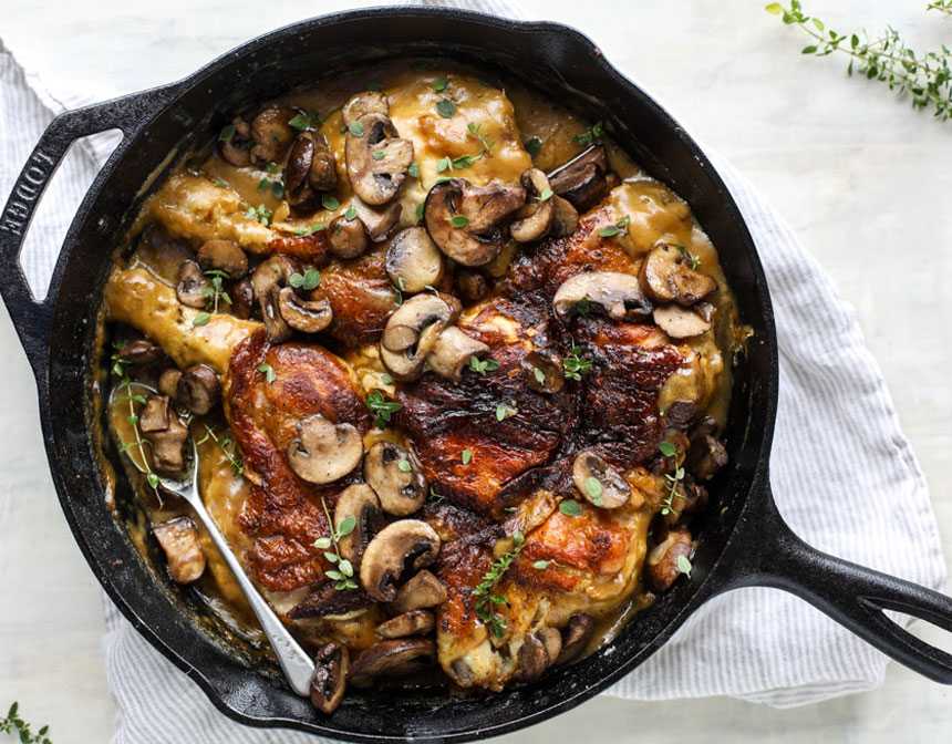 Chicken Casserole with Mushrooms