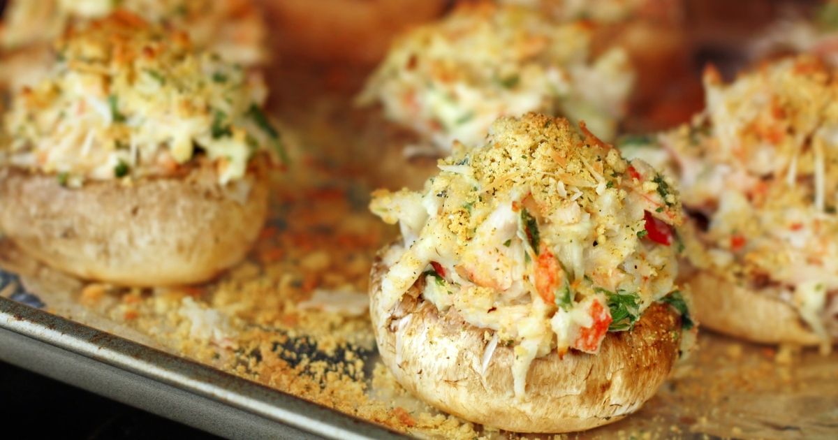 Crab Stuffed Mushrooms