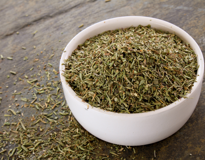 dried herbs