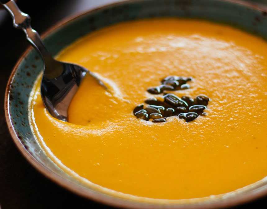 Pumpkin Soup with Ginger